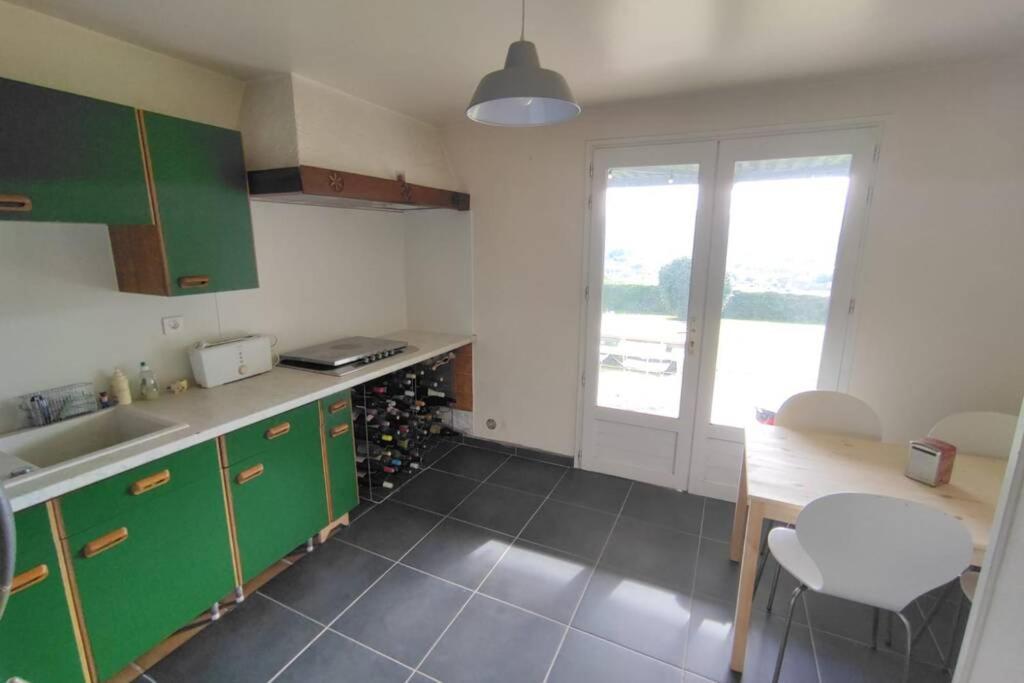 Mauléon-Licharre Appartement Au Calme Avec Vue Et Piscine Au Coeur Du Pays Basque מראה חיצוני תמונה